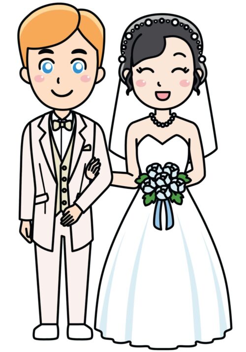 妻日本人×夫外国人の国際結婚カップル